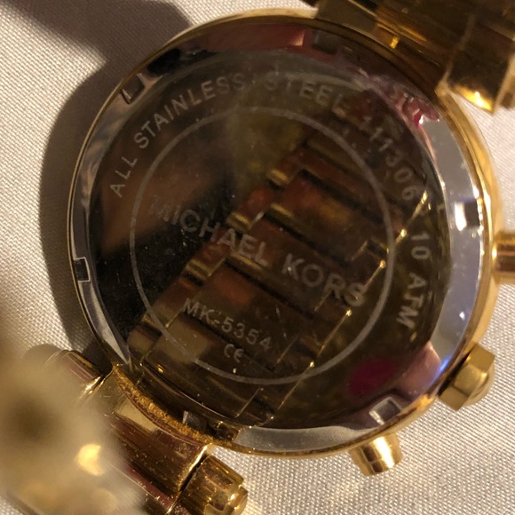 MICHAEL KORS Parker Women’s Yellow Gold Watch - Picture 6 of 8